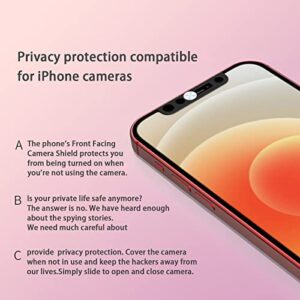 EYSOFT Camera Lens Cover Compatible for iPhone 11 Bundled with 2 Front Camera Cover Compatible for iPhone X/XR/XS/XS Max, iPhone 11/11 Pro/11 Pro Max,iPhone 12/12 Mini /12Pro /12Pro Max