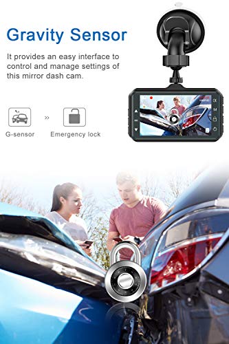 Dash Cam for Cars 1080P FHD 2022 Car Dash Camera for Cars CHORTAU 3 inch Dashcam with Night Vision,170°Wide Angle, Parking Monitor, Loop Recording, G-Sensor