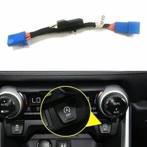 llnseauto auto start stop delete/disable/eliminator for toyota rav4 2019-2021 automatic stop start engine system cancel device cable
