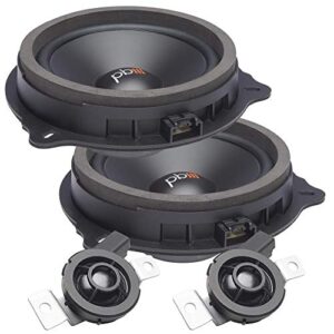 powerbass oe65c-fd – 6.5″ ford oem replacement component speakers – pair
