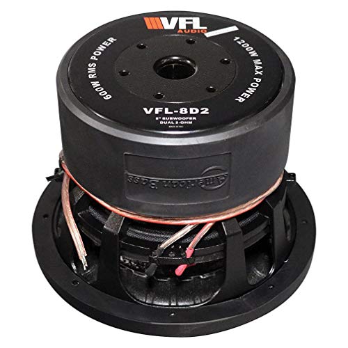 American Bass VFL 8" Competition Woofer 1200W 2 Ohm DVC