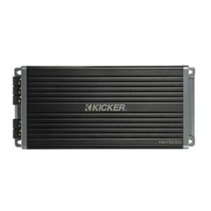 kicker 47key5001 500-watt mono channel amp with start/stop capability