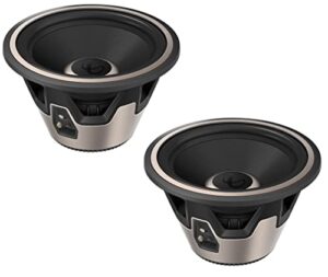 infinity – two kappa 12″ (300mm) 500 watt rms, high-performance subwoofers, switchable 2 or 4 ohm