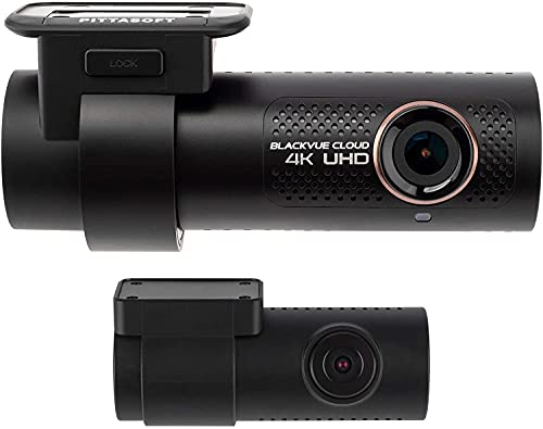 BlackVue DR900X-2CH Plus with 128GB microSD Card | 4K UHD Cloud Dashcam | Built-in Wi-Fi, GPS, Parking Mode Voltage Monitor | LTE and Mobile Hotspot via Optional LTE Module