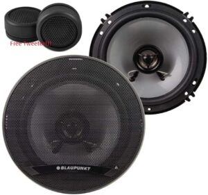 blaupunkt gtx620 6.5″ 2-way coaxial car speakers 300 watts 4 ohm