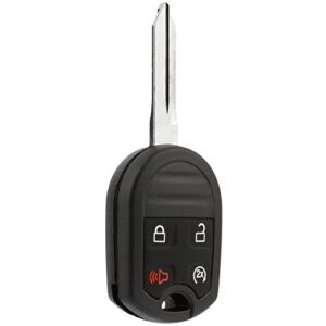 car key fob keyless entry remote start fits ford, lincoln, mercury, mazda (cwtwb1u793 4-btn) – guaranteed to program