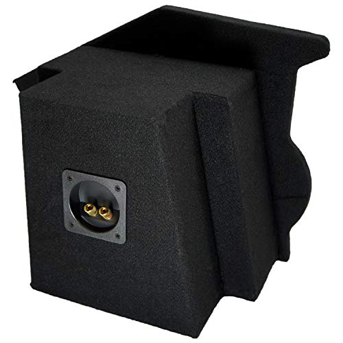 Compatible with Chevy Camaro or Pontiac Firebird Coupe 1993-2002 Single 10" Subwoofer Driver Side Sub Box Speaker Enclosure