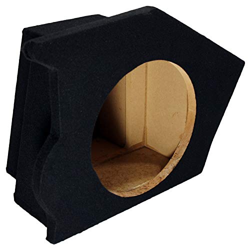 Compatible with Chevy Camaro or Pontiac Firebird Coupe 1993-2002 Single 10" Subwoofer Driver Side Sub Box Speaker Enclosure