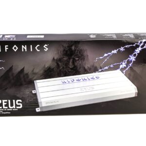 Hifonics ZRX3216.1D Zeus ZRX Series Mono Block D Class 3200 Watt Vehicle Amplifier