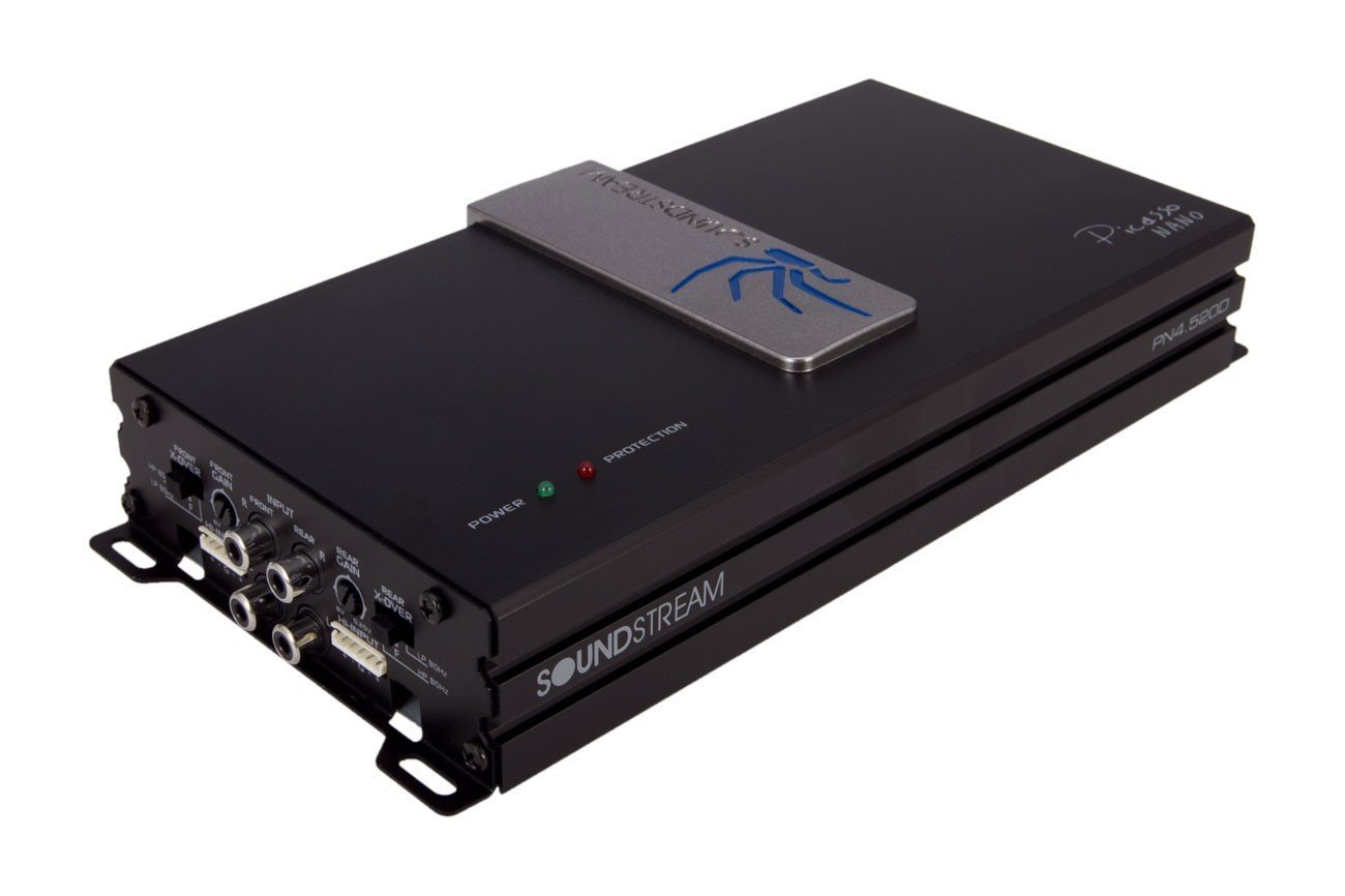 Soundstream PN4.520D 520-Watt 4-Channel Picasso Nano Class-D Amplifier
