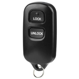 key fob fits 2001-2008 scion toyota keyless entry remote (hyq12bbx, hyq12ban)