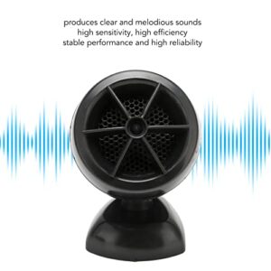 Cuifati 1200W Universal Car Stereo Speakers for Car Audio Systems, Universal OEM Tweeter Mini Horn Music Dome Loudspeaker for Car Doors Dashboards(Black)