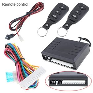 ePathChina Universal 12V Car Auto Remote Central Kit Door Lock Locking Vehicle Keyless Entry System with Remote Control Car Alarm System