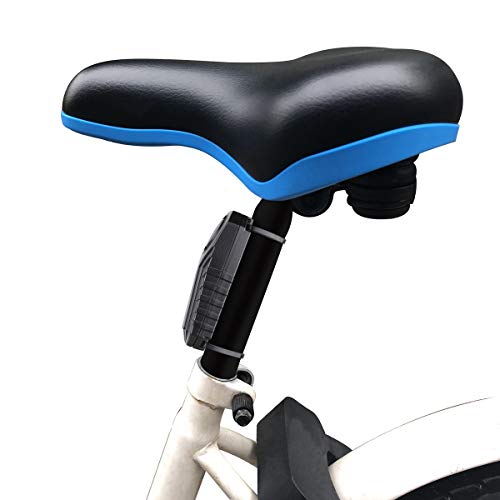 Mengshen Updated Anti Theft Bicycle Alarm, 113dB Waterproof Wireless Alarm with Remote Control for Bike, E-Bike, Motorcycle, Scooter, Trailer