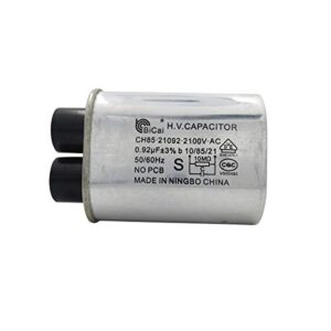 meter star cqc universal household microwave high voltage capacitor 0.92uf ch85 21092 2100v ac h.v.capacitor 10/85/21 50/60hz no pcb