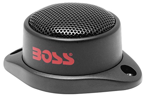 BOSS Audio Systems TW12 Car Door Tweeters - 200 Watts Max, 1 Inch Polyimide Dome, Use with Speakers and Stereo, Sold in Pairs