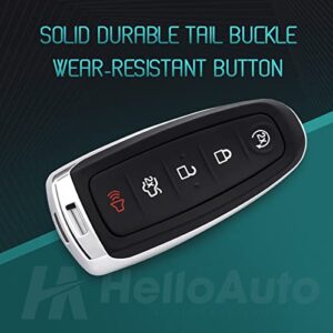 Compatible with Ford Explorer Escape Key Fob Replacement for Ford Flex Edge Focus Taurus Lincoln MKS MKT MKX Key Fob Shell Case Cover Keyless Entry Remote (Empty Shell) P/N: M3N5WY8609