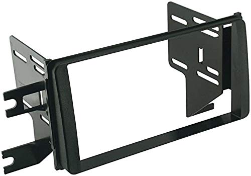 Scosche TA2076B Compatible with 2007-15 Toyota FJ Cruiser ISO Double DIN Dash Kit Black