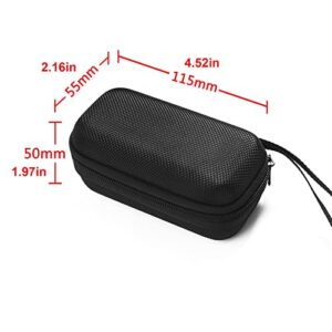 Player Suitable for Creative in Ear3 Plus Waterproof Portable Wired Game Mechanical Mouse Storage Portable Protection Bag (Black, One Size)