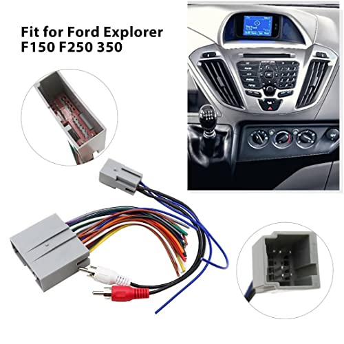 Radio Stereo Wire Harness Connector Adapter Plug for Ford 2004-2009 Mustang