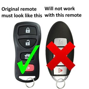 KeylessOption Keyless Entry Remote Car Key Fob for KBRASTU15