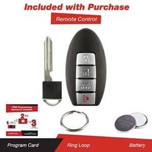 KeylessOption Keyless Entry Remote Car Key Fob for KBRASTU15