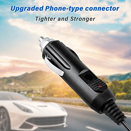 Jantoy DC Car Plug Charger for Insignia I-PD1020 Portable PD10135 DVD Player