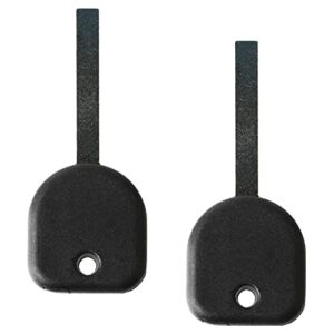 2x for car key high security blade for buick chevrolet gmc remote b119-pt hu100 46 chip