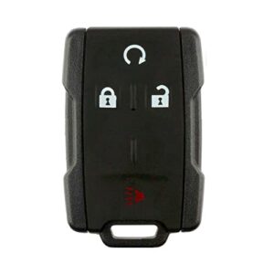 1x new replacement keyless key fob remote compatible with & fits for chevy gmc m3n 32337100 22881480