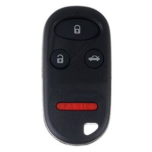 eccpp kobutah2t replacement keyless entry remote key fob for honda for accord keyless for acura tl key fob kobutah2t 72147s84a01 72147s0ka02 (pack of 1)