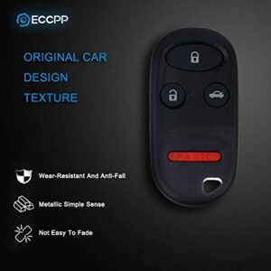 ECCPP KOBUTAH2T Replacement Keyless Entry Remote Key Fob for Honda for Accord keyless for Acura TL key fob KOBUTAH2T 72147S84A01 72147S0KA02 (Pack of 1)