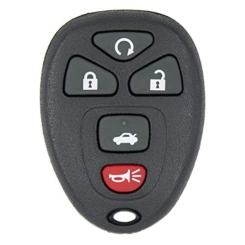 Keyless2Go Replacement for New Keyless Entry Remote Start Car Key Fob for 22733524 KOBGT04A Malibu Cobalt G5 G6 Grand Prix Lacrosse Allure