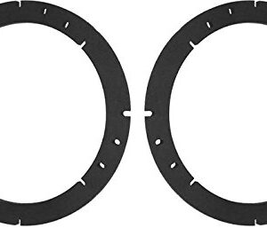 5.25" 5 1/4" Speaker Spacers Depth Extender Extending Rings - 1/4" thick - ID: 4 3/4" OD: 5 3/4" - 1 Pair - SSK525 - Stackable - Perfect For Framing Fiberglass Enclosures