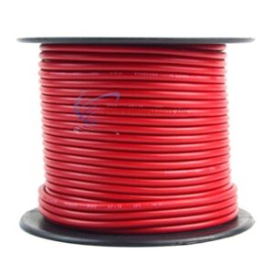 Best Connections Audiopipe Copper Clad Stranded Car Audio Primary Remote Wire (16 Gauge 100', Red)