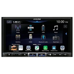 alpine ilx-507 7″ digital multimedia receiver (does not play discs) with apple carplay & android auto