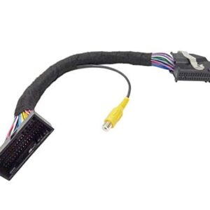 OCSTAR 54 Pin Apim Connector Sync 1 Ford Camera Input Harness Cable Extension on SYNC 2 or SYNC 3 with RCA Connector for Camera 35cm 14 inches