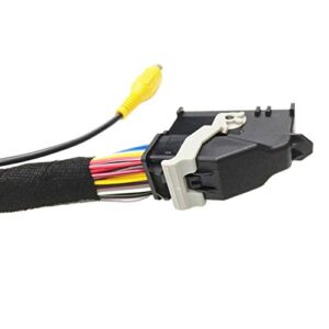 OCSTAR 54 Pin Apim Connector Sync 1 Ford Camera Input Harness Cable Extension on SYNC 2 or SYNC 3 with RCA Connector for Camera 35cm 14 inches