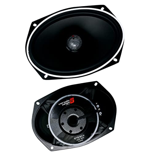 Cerwin Vega ST69CX 6" x 9" 250W Max / 125W RMS 2-Way Marine Coaxial Speakers (Pair) Black