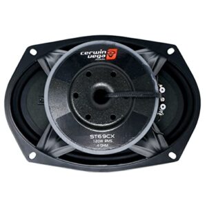 Cerwin Vega ST69CX 6" x 9" 250W Max / 125W RMS 2-Way Marine Coaxial Speakers (Pair) Black