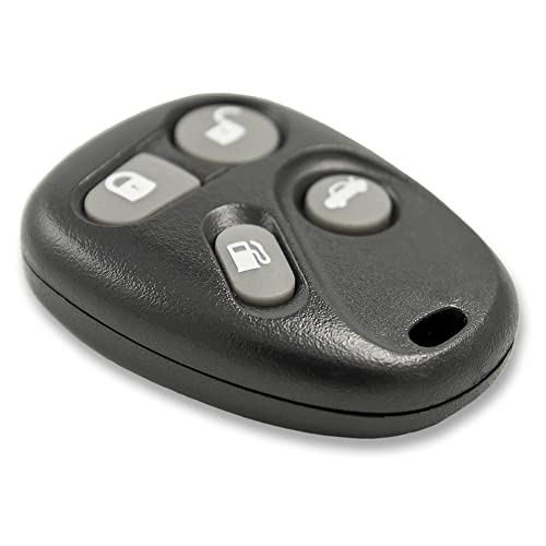 Keyless2Go Replacement for New Keyless Entry 4 Button Remote Car Key Fob for Select DeVille Eldorado Seville That Use FCC ID KOBUT1BT 25656444 25656445 (2 Pack)