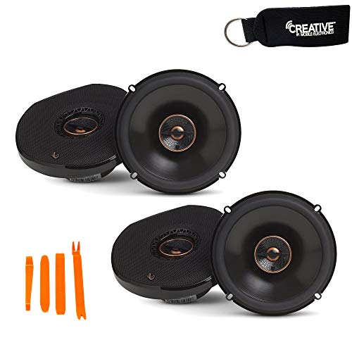 Infinity - Two Pairs of REF-6532IX Reference 6.5 Inch Two-Way car Audio Speakers