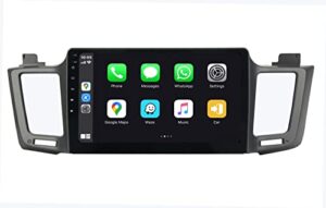 sygav android 11 car stereo for 2013-2018 toyota rav4 radio wireless carplay gps navigation 10.2 inch ips touch screen android auto hd head unit player