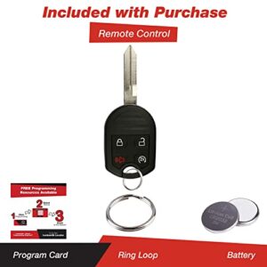 KeylessOption Keyless Entry Remote Car Key Fob Replacement for F-150 Explorer CWTWB1U793