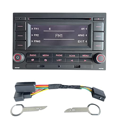 RCN210 Car Radio Stereo CD Player Built-in Bluetooth USB MP3 AUX SD for VW Polo 9N Golf R32 Jetta MK4 Passat B5 31G035185