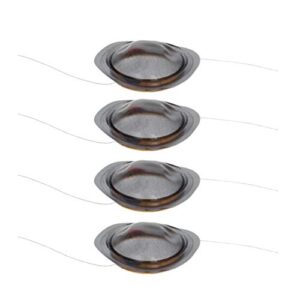 fielect 25.5mm tweeter voice coil audio speaker high tone silk dome tweeter accessory for audio replacement 4pcs