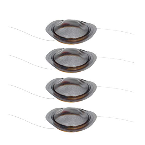 Fielect 25.5mm Tweeter Voice Coil Audio Speaker High Tone Silk Dome Tweeter Accessory for Audio Replacement 4Pcs