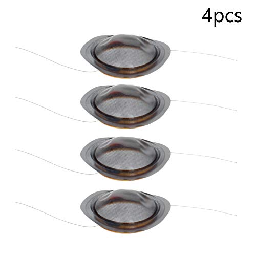 Fielect 25.5mm Tweeter Voice Coil Audio Speaker High Tone Silk Dome Tweeter Accessory for Audio Replacement 4Pcs