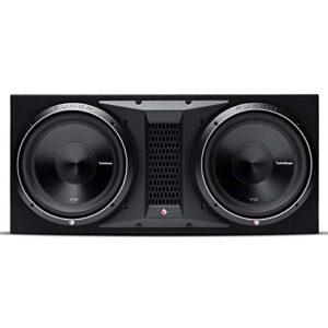 rockford fosgate p3-2x12 punch dual p3 12″ loaded enclosure ported subwoofer