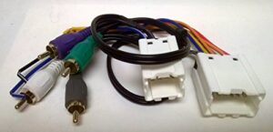 wire harness for installing a new radio into a nissan, 350z, 2003, 2004, 2005. replace the factory bose or premium amplified system