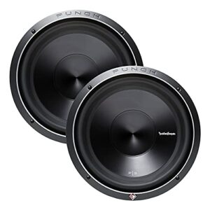 2 New Rockford FOSGATE P3D4-12 12" 2400 Watt 4-Ohm DVC Car Audio Subwoofer Sub